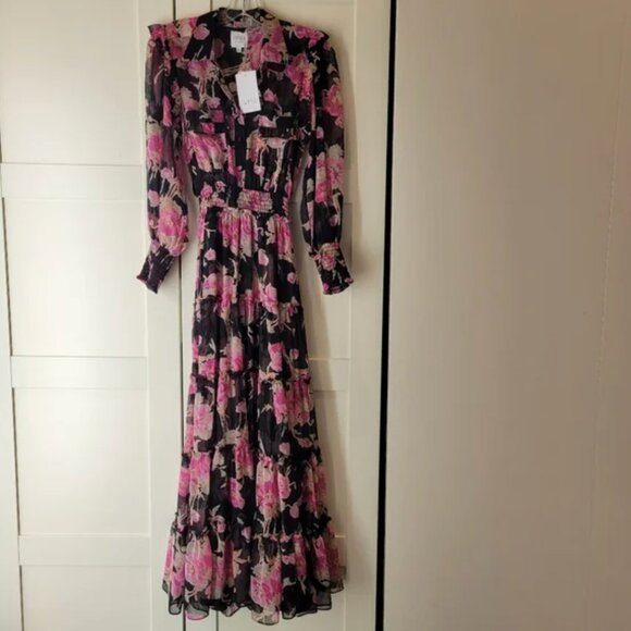 Misa Aydeniz Dress In Rosetta Thorn XS - Picture 6 of 6